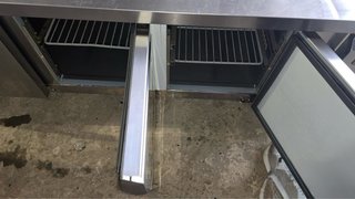 Bajo Mostrador Frío Acero Inoxidable