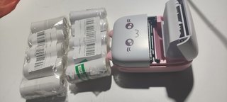 Impresora Térmica Portátil Rosa y Blanca  Kawaii
