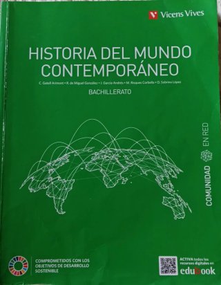 Historia del mundo contemporáneo 1 Bachillerato