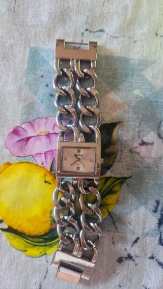 Reloj Musgo Mujer Plata