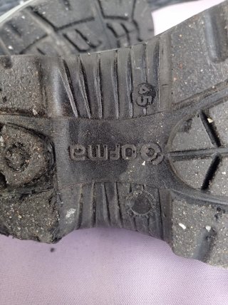 Botas de seguridad negras/grises Talla 45