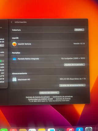 MacBook Pro 15 Touch Bar 2017 1TB