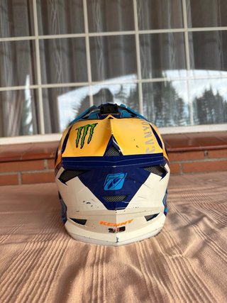 Casco Kenny Azul y Naranja