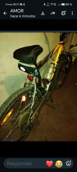 Bicicleta Trek Amarilla