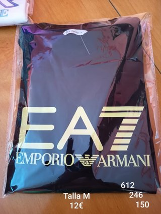 Camiseta Emporio Armani Talla M Negra