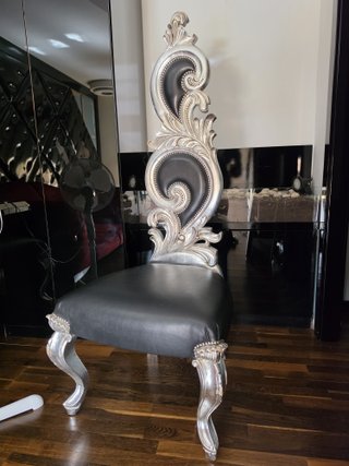 Mesa y 2 Sillas Estilo Rococó