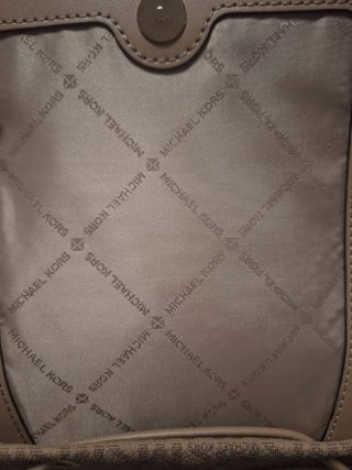 Mochila Michael Kors Beige Nueva