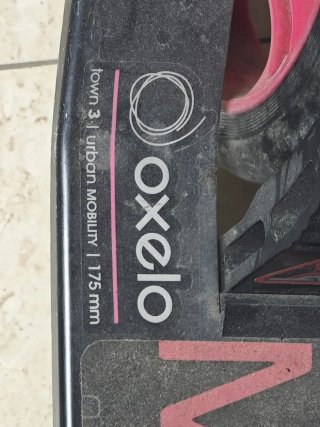 Patinete Oxelo Town 3 Negro y Rosa