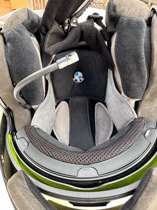 Casco BMW System 6 EVO Amarillo Talla 52/53 S