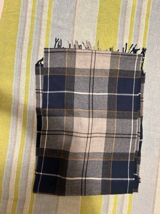 Sciarpa Barbour Tartan Blu Grigio