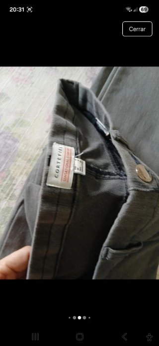 Lote 3 Pantalones Vaqueros Cortefiel Talla S