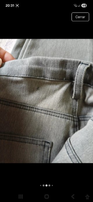 Lote 3 Pantalones Vaqueros Cortefiel Talla S