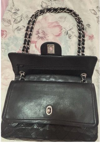 Bolso Chanel Negro Matelassé Cadena