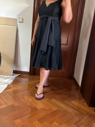Vestido de fiesta negro