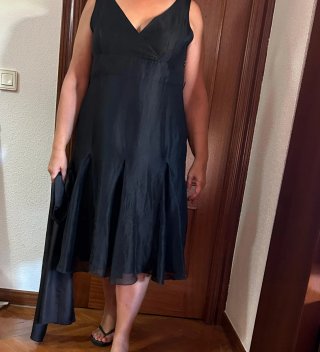 Vestido de fiesta negro