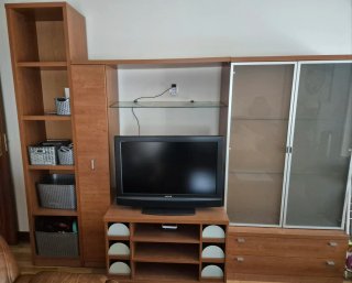 Mueble de salón modular madera