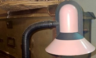 Lámpara FASE Vintage Rosa Chicle Original
