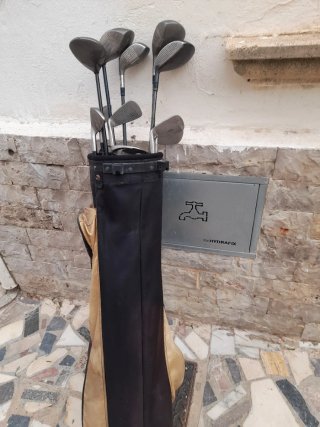 Palos de Golf Wolf Antiguos Aluminio