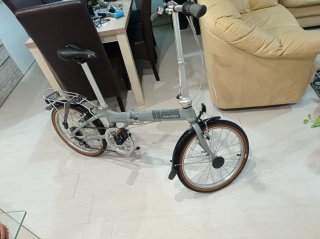 Bicicleta plegable DAHON gris