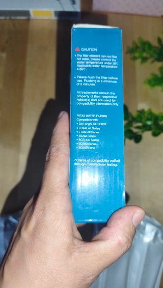4 Filtros Agua Cafetera Fiitas FTS002 sin abrir