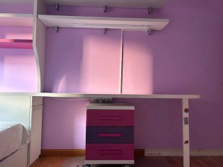 Dormitorio Juvenil Modular L + 2 Colchones