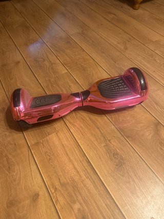 Hoverboard rosa brillante