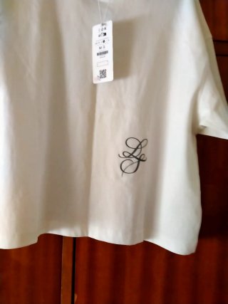 Camiseta blanca oversize  sin estrenar