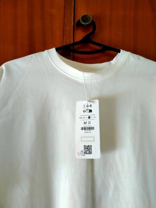 Camiseta blanca oversize  sin estrenar