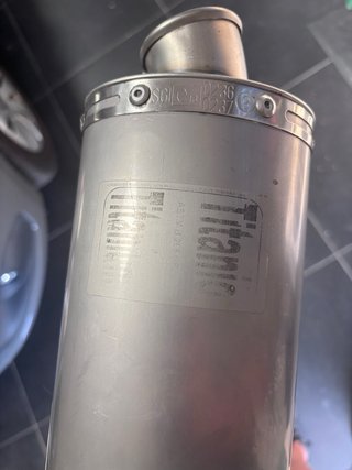 Escape LeoVince SBK Oval Titanium