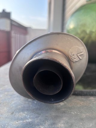 Escape LeoVince SBK Oval Titanium