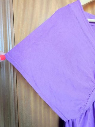 Túnica caftán morada Green Coast Talla L