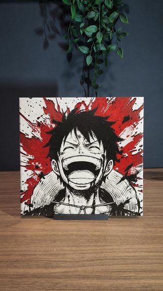 Cuadro Luffy - One Piece | 3D