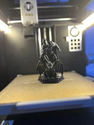Figura Batman con Gárgola