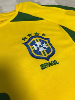 Camiseta Brasil 2002 Retro