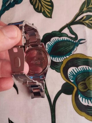 Reloj Atlantic Esfera Azul Acero