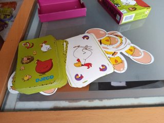 Juego de cartas Piou Piou Djeco