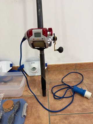 2 Cañas de Pescar Eléctricas para el Barco