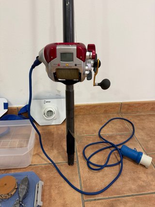 2 Cañas de Pescar Eléctricas para el Barco