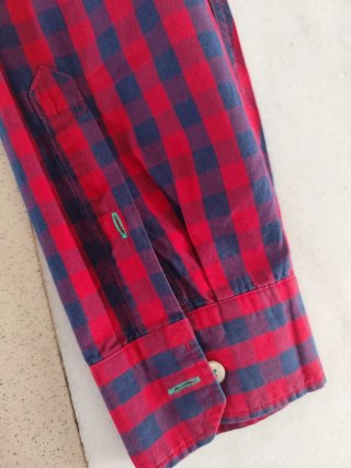 Camisa Springfield cuadros roja y azul Talla XL