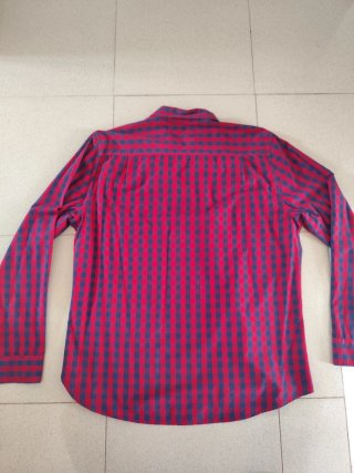 Camisa Springfield cuadros roja y azul Talla XL