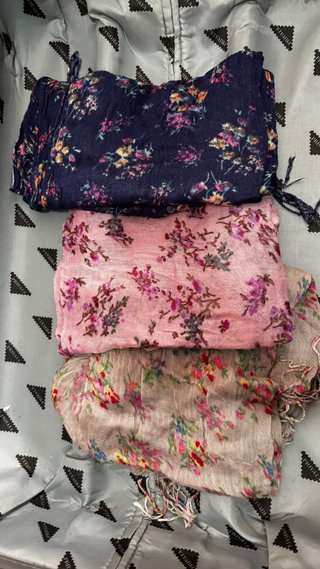 Lote 3 Fulares Primavera Estampados