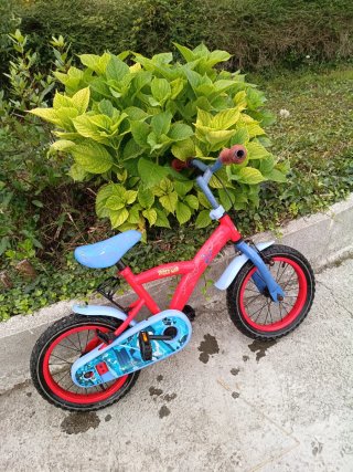 Bicicleta infantil Spiderman