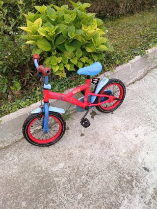 Bicicleta infantil Spiderman
