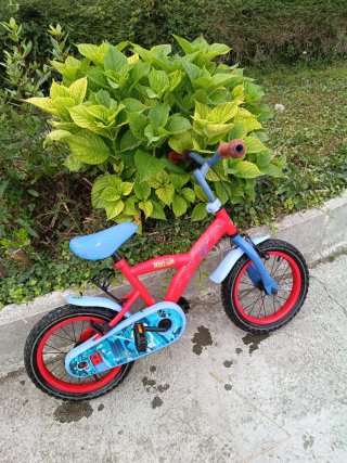 Bicicleta infantil Spiderman