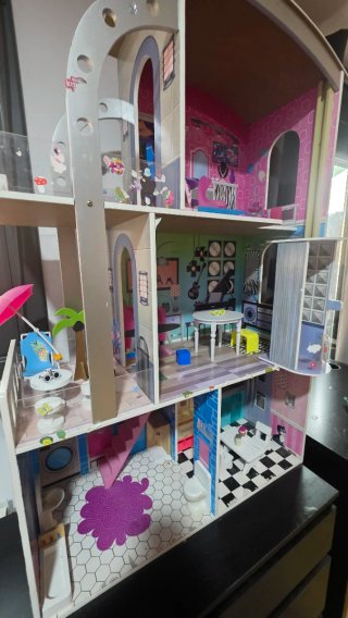 Casa de muñecas Barbie