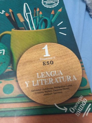 Lengua y literatura 1 ESO Anaya operación mundo