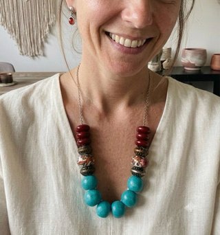 Collar Boho Chic étnico