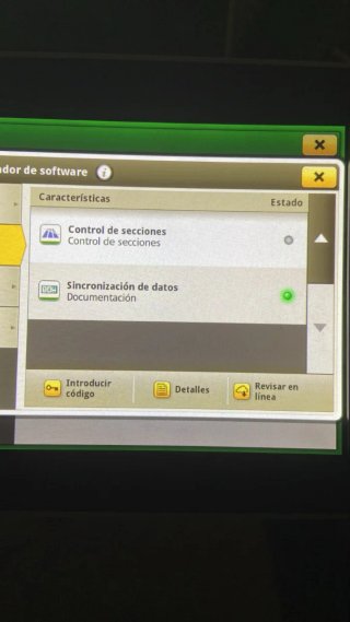 Pantalla John Deere 2545