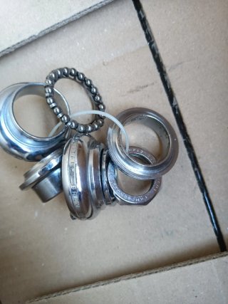Serie sterzo Campagnolo bici corsa d'epoca