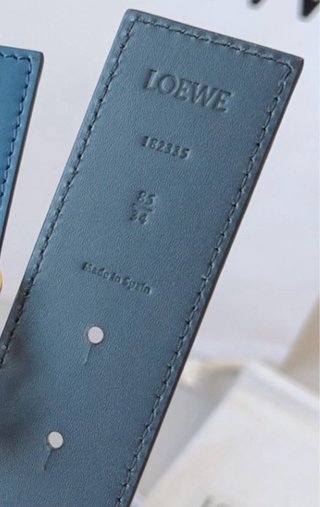 Cinturón Loewe Reversible Azul/Negro